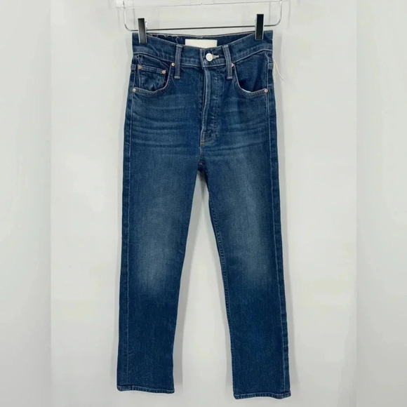 MOTHER The tomcat ankle cannonball jeans size 23 B2548 - Picture 3 of 7
